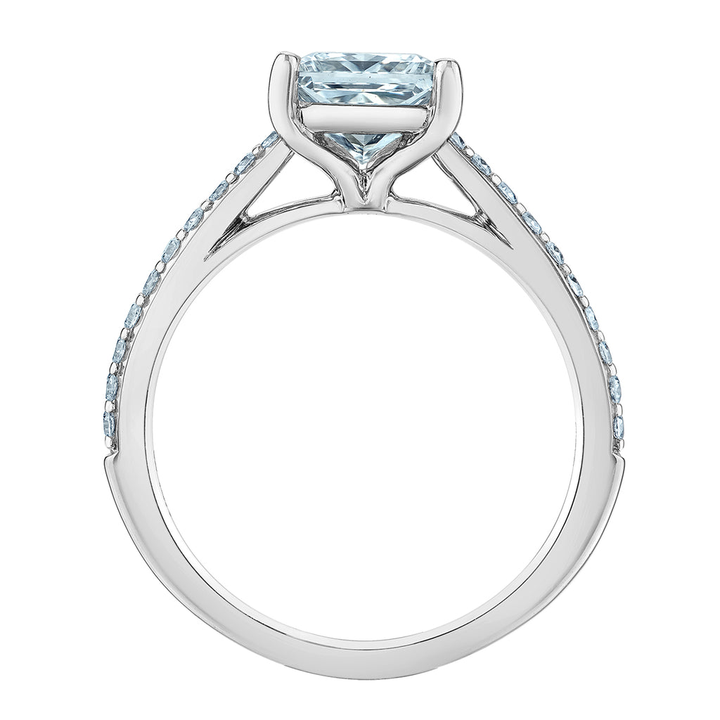 The Fancy Shape Diamond Pave-in Princess Cut - Diamond Evolution- Lab Grown Diamond Jewellery