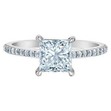 The Fancy Shape Diamond Pave-in Princess Cut - Diamond Evolution- Lab Grown Diamond Jewellery