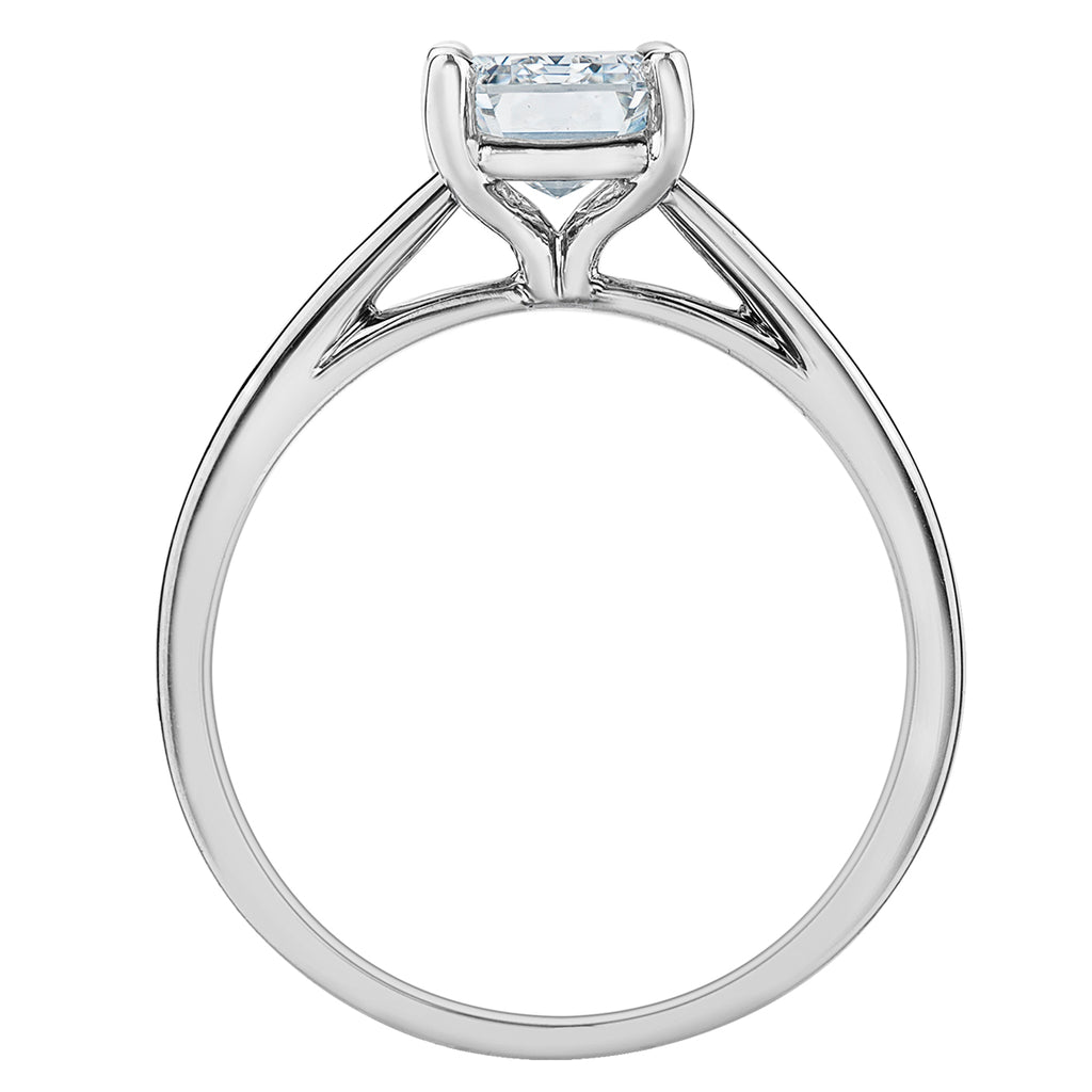 The Classic Solitaire in Emerald-Cut - Diamond Evolution- Lab Grown Diamond Jewellery