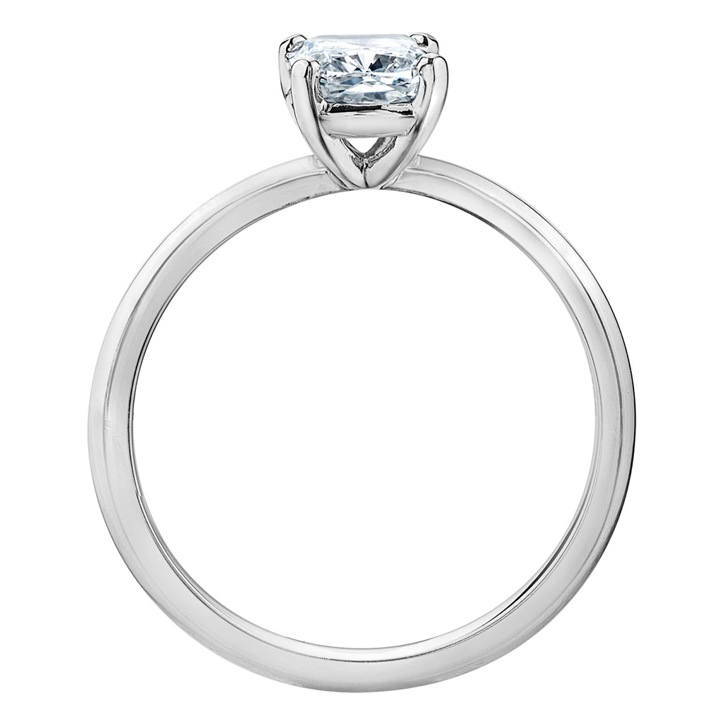 The Classic Solitaire in Cushion-Cut - Diamond Evolution- Lab Grown Diamond Jewellery