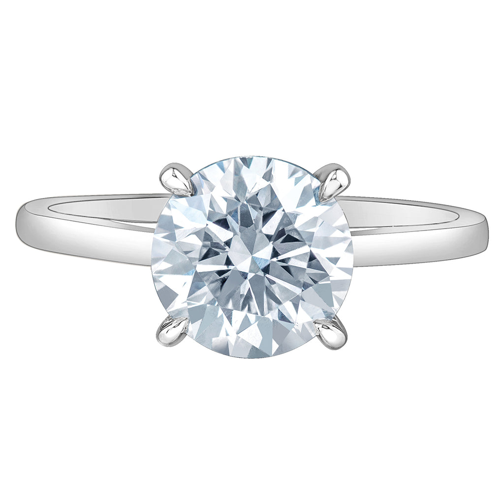 The Classic Solitaire in Round Brilliant - Diamond Evolution- Lab Grown Diamond Jewellery