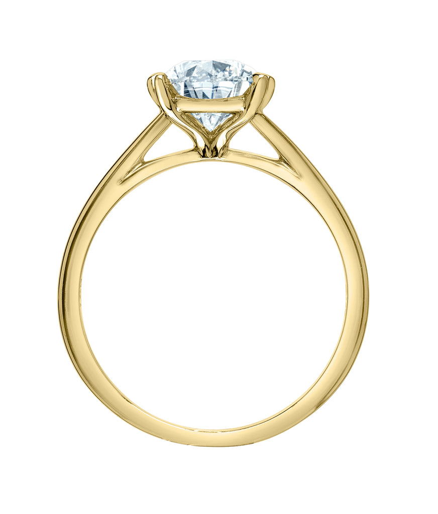 The Classic Solitaire in Pear Cut - Diamond Evolution- Lab Grown Diamond Jewellery