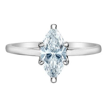 The Classic Solitaire in Marquise - Diamond Evolution- Lab Grown Diamond Jewellery