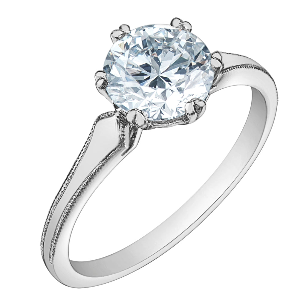 The Vintage Inspired Solitaire - Diamond Evolution- Lab Grown Diamond Jewellery