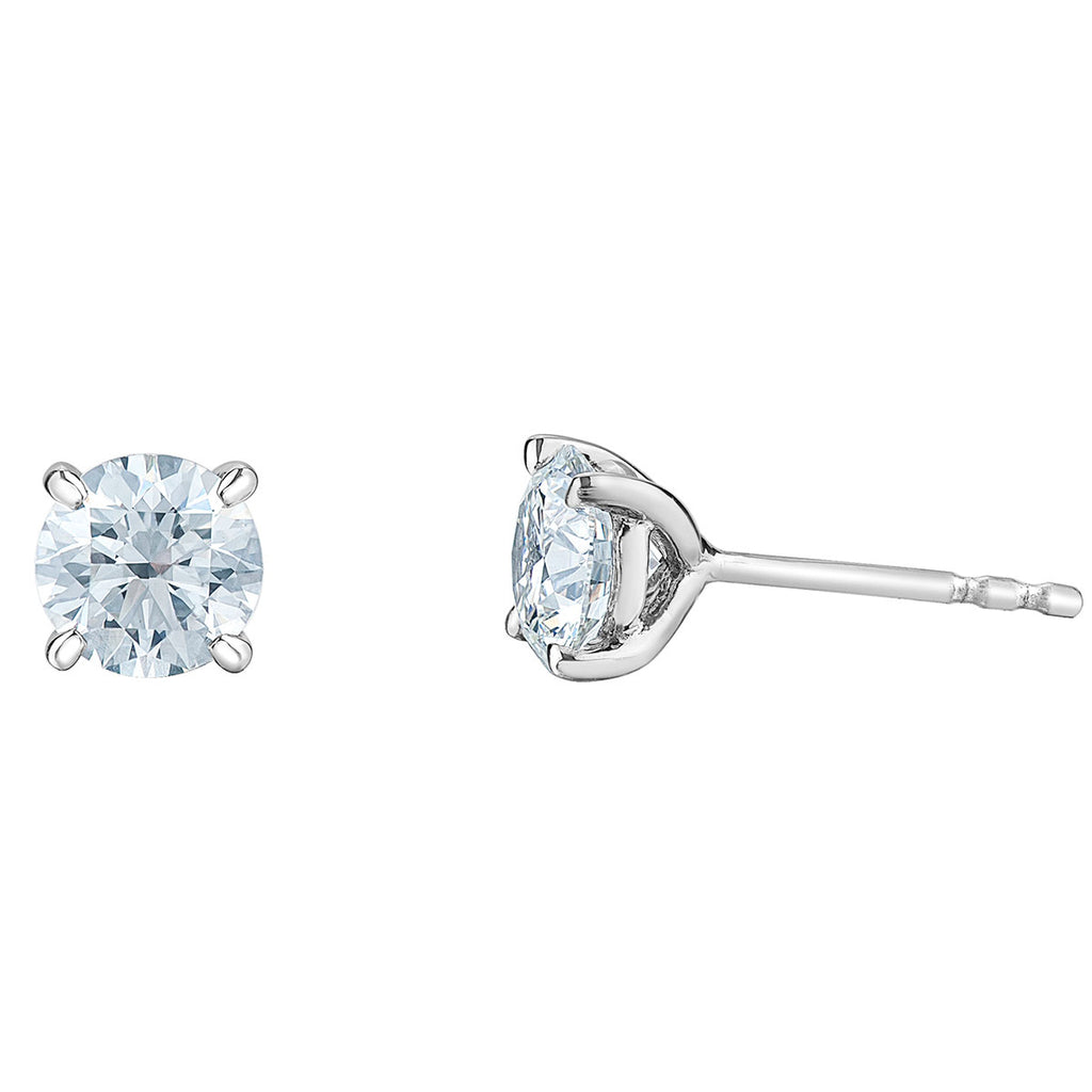 Classic Diamond Studs - Diamond Evolution- Lab Grown Diamond Jewellery