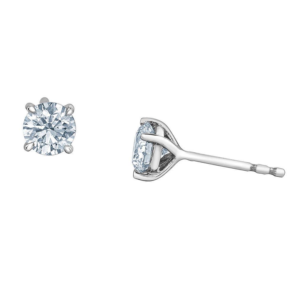 Classic Diamond Studs - Diamond Evolution- Lab Grown Diamond Jewellery