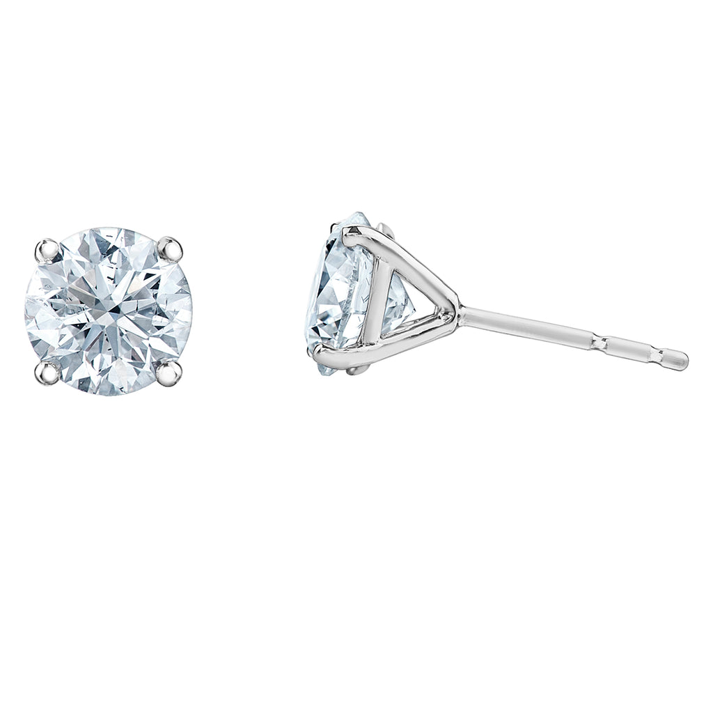 Classic Diamond Studs - Diamond Evolution- Lab Grown Diamond Jewellery