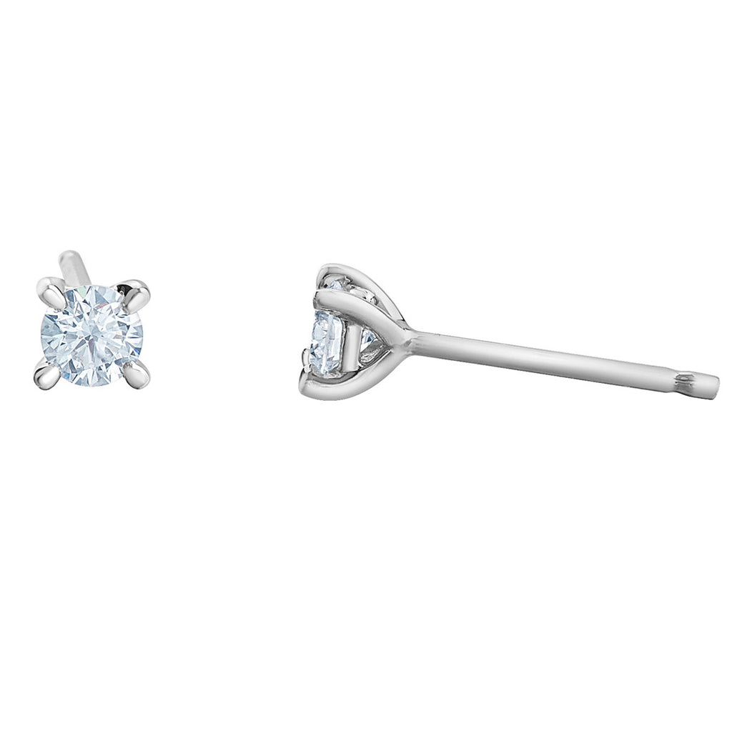 Classic Diamond Studs - Diamond Evolution- Lab Grown Diamond Jewellery